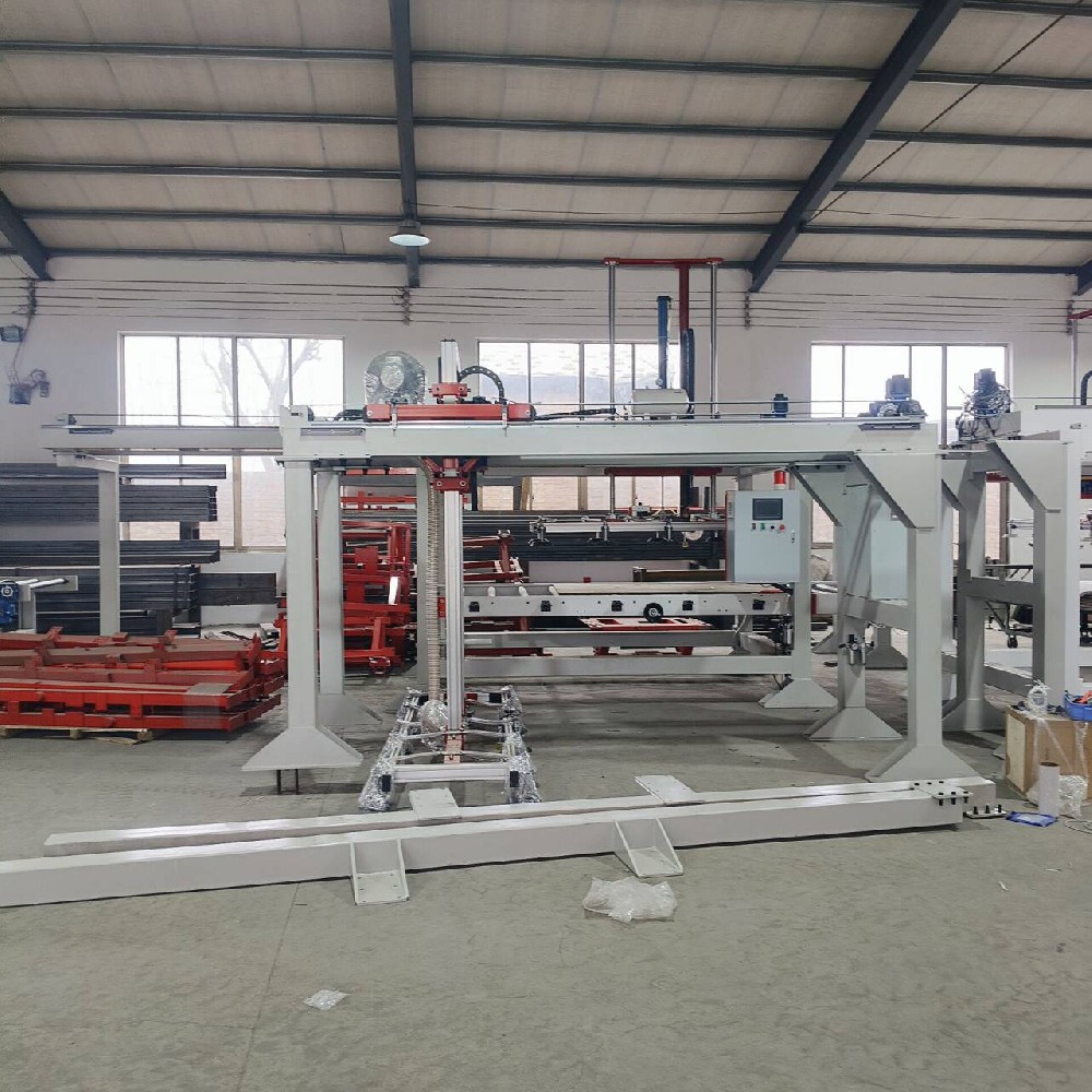 桁架式木板材码垛机 板材车间码垛解决方案